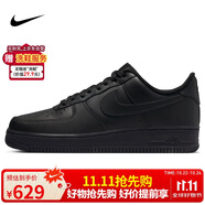 耐克NIKE板鞋男空軍一號AF1 AIR FORCE 1運動鞋CW2288-001黑41