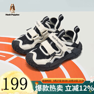 暇步士（Hush Puppies）童鞋女童運(yùn)動(dòng)鞋暴走網(wǎng)面透氣沙灘鞋戶(hù)外女孩跑步鞋男童兒童涼鞋 HP4202黑色 30