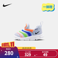NIKE 耐克男女童毛毛蟲運動鞋DYNAMO 緩震舒適一腳蹬兒童休閑學步鞋 343938-032 26 【建議腳長15cm】