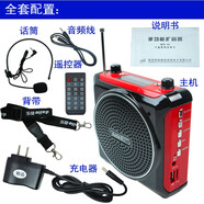 戴樂(lè )（daile）Q6便攜式小蜜蜂大功率擴音器唱戲機教師教學(xué)導游腰掛叫賣(mài)U盤(pán) 升級版［含有線(xiàn)麥］