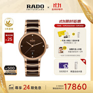 雷達(dá)（RADO）瑞士手表晶萃系列男士陶瓷機(jī)械表簡(jiǎn)約商務(wù)