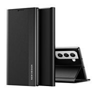 三星（SAMSUNG）【品質原裝】適用三星手機殼s23ultra保護套翻蓋s24+新款蓋世樂ga 【石墨黑】創(chuàng)意影音支架磁吸全包保護送全屏水凝膜+鏡 三星Galaxy_S20_FE