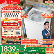 小天鵝（LittleSwan）波輪洗衣機全自動(dòng) 12公斤大容量 小烏梅輕奢版【TB12VE20DW】水魔方防纏繞 家電國家補貼20%