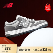NEW BALANCENB官方板鞋男鞋女鞋七夕復(fù)古休閑平底鞋低幫百搭運(yùn)動(dòng)鞋BB480L系列 淺灰色/深灰色 BB480LEC 40 (腳長(zhǎng)25cm)