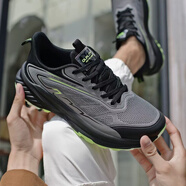 閩斯鳥男鞋2025新款秋季網(wǎng)面軟底防滑耐磨輕便休閑鞋運(yùn)動(dòng)鞋跑步鞋 灰色 40