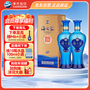 洋河藍(lán)色經(jīng)典 海之藍(lán) 52度 480ml 雙瓶裝 綿柔濃香型白酒