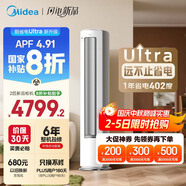 美的空調(diào) 2匹 酷省電Ultra 省電神機(jī) 超一級能效 客廳空調(diào)立式柜機(jī)  國家補(bǔ)貼 KFR-51LW/N8KS1-1U 