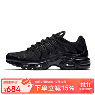 耐克男鞋AIR MAX PLUS氣墊鞋黑武士緩震運(yùn)動(dòng)跑步鞋 604133-050 40.5