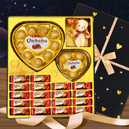 德芙 典趣 雙拼巧克力 禮盒259g 休閑零食 生日禮物 送老婆女友男朋友