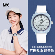 Lee學(xué)生手表青少年初高中生專(zhuān)用考試表石英表男女生日禮物F528 白色