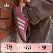 adidas「T頭鞋」STADT經(jīng)典時(shí)尚薄底運(yùn)動(dòng)板鞋男女阿迪達(dá)斯三葉草   淺粉/漢玉白/樹脂黃(推薦女生選小半碼)   41