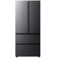 小天鵝（LittleSwan）502升法式四開門多門超薄零嵌入式底部散熱 PT除菌凈味風(fēng)冷無霜一級能效家用電冰箱 BCD-502WUFGPL 煙雨灰