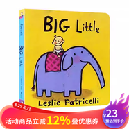 Tickle 一根毛臟小孩 名家 Leslie Patricelli 幼兒啟蒙認知紙板書 行為習慣禮儀培養(yǎng)圖畫書 小毛孩英文原版繪本 【小毛孩】大和小 (紙板書) .