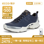 愛步（ECCO）男鞋25新款耐磨戶外運動跑步休閑鞋牛皮BIOM健步C 091504香港現(xiàn)貨 091504-01048 43