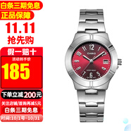 卡西歐（CASIO）手表指針時(shí)尚簡(jiǎn)約防水學(xué)生表石英女表 LTP-1241D-4A2