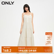 ONLY秋冬時(shí)尚V領(lǐng)蛋糕裙吊帶中長(zhǎng)款連衣裙女|123407018 C11 仙人掌PEYOTE L 170/88A