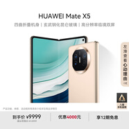 華為（HUAWEI） Mate X5 折疊屏手機(jī) 12GB+512GB 羽砂金