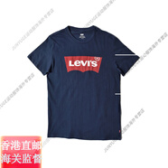 Levi's李維斯男款經(jīng)典LOGO印花短袖T恤17783-0140官方旗艦正品 藍色 17783-0139 S