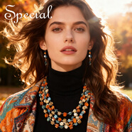 special毛衣鏈時(shí)尚飾品氣質(zhì)長(cháng)款多層項鏈女頸鏈海貝毛衣鏈鎖骨鏈 來(lái)自撒哈拉 小眾時(shí)尚項鏈