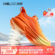 ONEMIX玩覓避震鞋跑步鞋男鞋運(yùn)動鞋女慢跑鞋減震穩(wěn)定支撐透氣輕便防滑 寶石捷紅 43