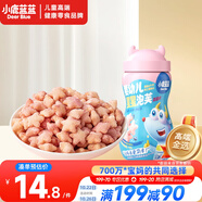小鹿藍(lán)藍(lán) 嬰幼兒星星泡芙藍(lán)莓味 寶寶嬰兒零食 寶寶易吞咽42g