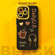 機諾基 適用華為MATE20手機殼新款20PRO潮玩硅膠防摔軟殼高級感動(dòng)漫卡通網(wǎng)紅小眾保護套潮 黑色-TYU咖耳心 華為MATE20