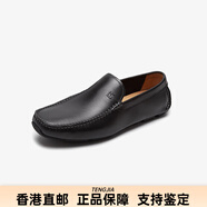 萊爾斯丹（le saunda）2024春季時(shí)尚休閑舒適司機樂(lè )福豆豆男鞋5MM75202 黑色 BKL 41