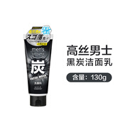 高絲（Kose）日本KOSE高絲softymo男士洗面奶潔面乳黑炭深層清潔130g 1支