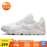 耐克NIKE休閑鞋男華萊士AIR HUARACHE運(yùn)動(dòng)鞋DZ3306-100白黑42.5