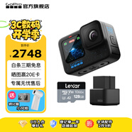 GoPro HERO12 Black防抖運動(dòng)相機 摩托車(chē)騎行運動(dòng)攝像機 潛水水下相機 自行車(chē)記錄儀 雙充續航套裝 HERO 12 Black
