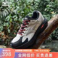 美津濃（MIZUNO）【RACER S】軟底輕便運動(dòng)跑步鞋男女同款緩震透氣休閑慢跑鞋 【防潑水】03/紅白機 38 (240mm)