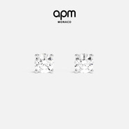 APM Monaco圓形耳釘耳環(huán)耳飾耳墜時尚飾品禮物送女友