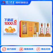 瀘州老窖六年窖珍品 頭曲濃香型白酒 52度 500mL 2瓶 禮盒裝