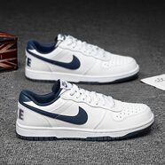 耐克（NIKE）男鞋 2025新款秋季COURT VISION休閑鞋低幫運動(dòng)鞋透氣板鞋子男 白藏青-140 BIG 42