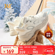 361°運動(dòng)小鹿鞋女秋冬季加絨復古厚底休閑老爹棉鞋子女682446704B-6