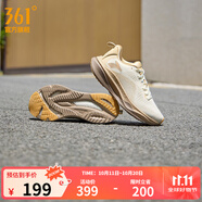 361°運(yùn)動鞋男鞋赤焰4秋季網(wǎng)面透氣跑鞋男輕便通勤減震專業(yè)跑步鞋 羽毛白/麥芽淺棕 密網(wǎng)【女】 38