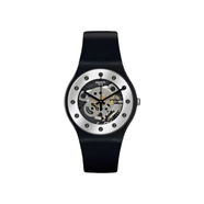 斯沃琪（Swatch）瑞士手表 原創(chuàng)系列 新年銀魅2.0 開學禮物 石英表 圣誕銀魅2.0SO29B109 41mm