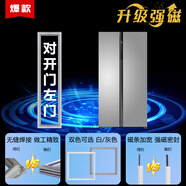 美菱適用原裝BCD 650WPCX 568WPBD 568WPCJ 452WEB冰箱門密封條門膠條 BCD-568WPCJ 對(duì)開門左門強(qiáng)磁封