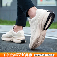 耐克（NIKE）官方 男鞋 25秋新款復古運動鞋休閑鞋耐磨緩震透氣舒適低幫慢跑鞋 003-帆白【新到貨】 41 碼（內長260mm）