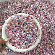 語(yǔ)森憶(新)小豬佩奇周邊1CM亞克力片片手機殼串串配件DIY流麻擺件物料 小豬佩奇1CM片片 202片