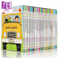朱尼瓊斯校園日記(1-28) Junie B.Jones 朱尼瓊斯系列28冊盒裝 芭芭拉兒童文學(xué)合集 橋梁章節書(shū) 英文原版 7-12歲