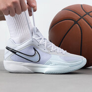 耐克（NIKE）男子 夏季G.T. CUT CROSS EP透氣潮流時(shí)尚緩震耐磨防滑籃球鞋 HF0231-004/ 黑/冰川藍/金屬銀 40