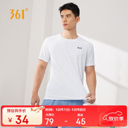 361°短袖男士t恤夏季運動(dòng)服速干衣跑步寬松健身上衣服652524113H-1