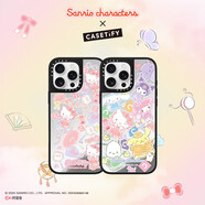 isoojo三麗鷗家族 x CASETF 聯(lián)名 春日游園/春和景明 適用于 于  春日游園[透明-黑框(magsafe)] iphone16