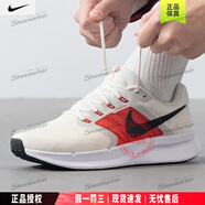 耐克（NIKE）本命年紅色運(yùn)動(dòng)鞋男鞋 25年新年款 RUN SWIFT 3透氣緩震跑步鞋 DR2695-107/大學(xué)紅/淺骨色/白 43 男碼