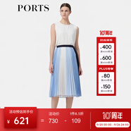 PORTS寶姿早春新品女裝無袖休閑上衣ALD8B009PWB019 奶白色 M (6)