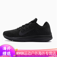 耐克（NIKE）Nike男鞋ZOOM WINFLO5女鞋登月氣墊網(wǎng)面運(yùn)動(dòng)跑步鞋AA7406-001 AA7406-002 36