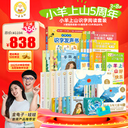 小羊上山分級閱讀第123456級全套兒童繪本3-6歲幼兒園推薦0-3歲寶寶睡前故事書啟蒙早教圖書小班學前識字語言漢語讀物 【尊享全套】小羊上山分級讀物第1-6級套餐包