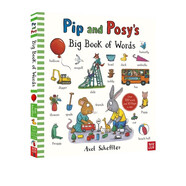 pip and posy 波西和皮普合售 英文原版啟蒙繪本名家 Axel Scheffler 兒童圖畫(huà)故事書(shū) Friendly Snail 綠山墻 Big Book of Words 紙板單詞書(shū) 綠山