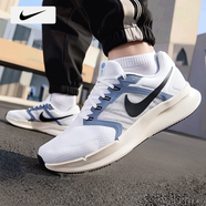 耐克（NIKE）官方艦店跑步鞋男鞋 2025秋季新款運動鞋透氣跑步鞋 105/飛線技術/白藍 41 (260mm)